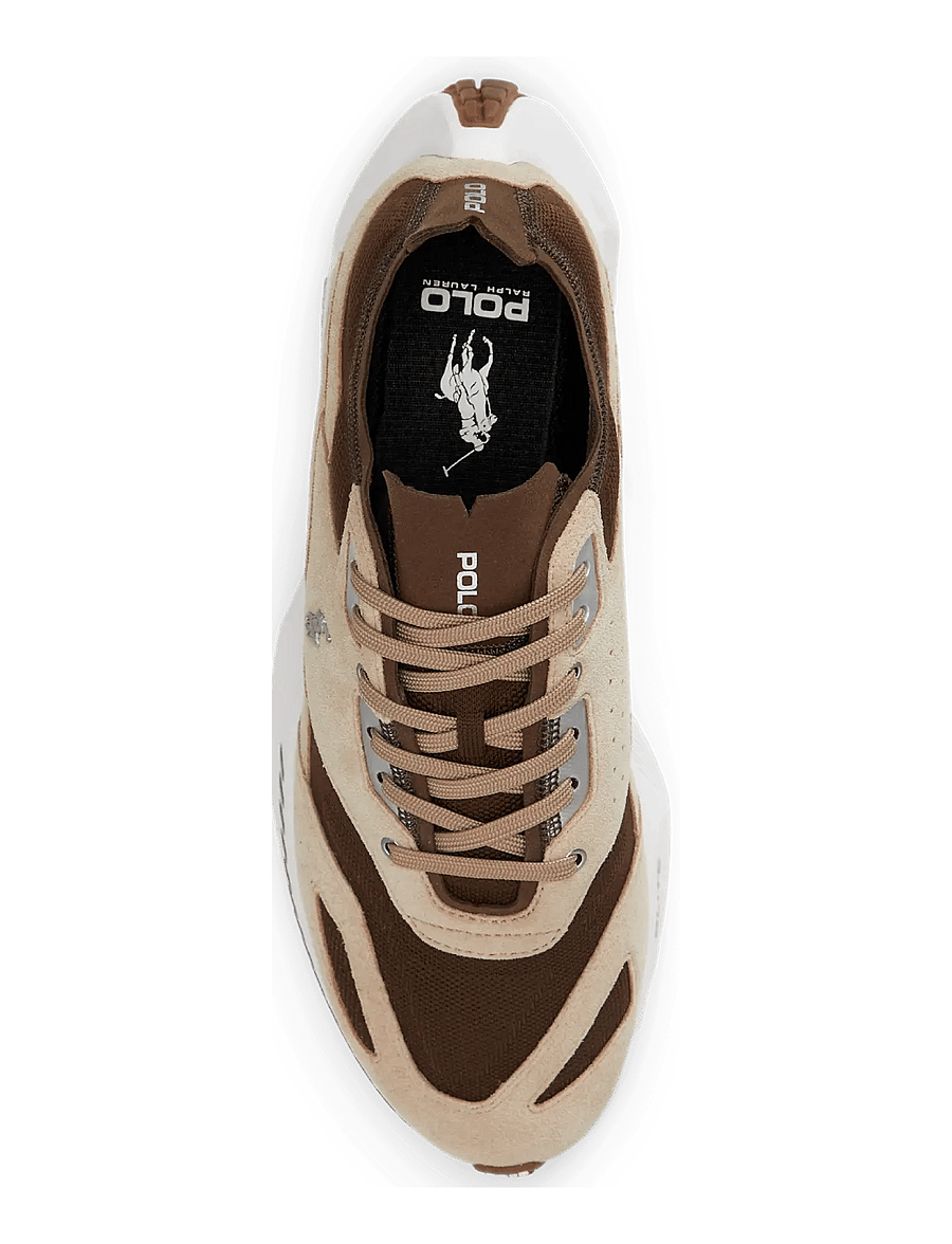 Polo Ralph Lauren - Boerum Suede-Paneled Knit Sneaker - madala säärega - milkshake/court b - 3