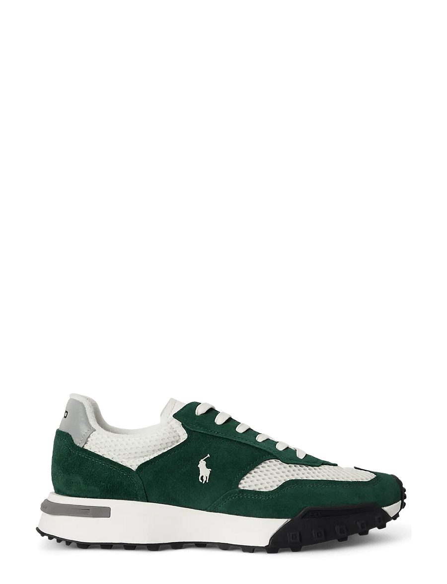 Polo Ralph Lauren - Eldridge Suede-Paneled Sneaker - madala säärega - college green/dec - 0