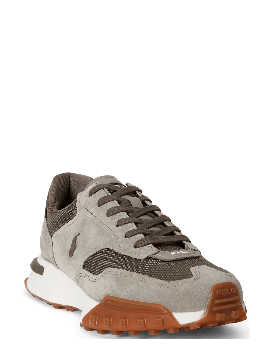 Polo Ralph Lauren - Eldridge Suede-Paneled Sneaker - low-top sneaker - earth grey/bungee - 2