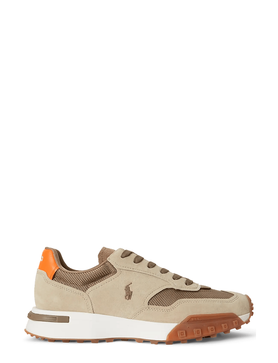 Polo Ralph Lauren - Eldridge Suede-Paneled Sneaker - madala säärega - sepia tint/costl - 0