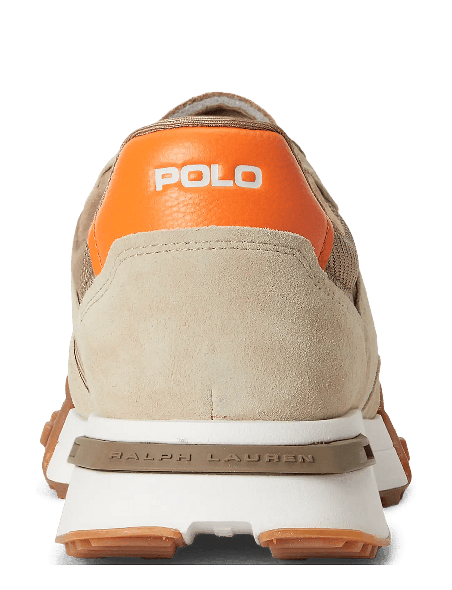 Polo Ralph Lauren - Eldridge Suede-Paneled Sneaker - madala säärega - sepia tint/costl - 1