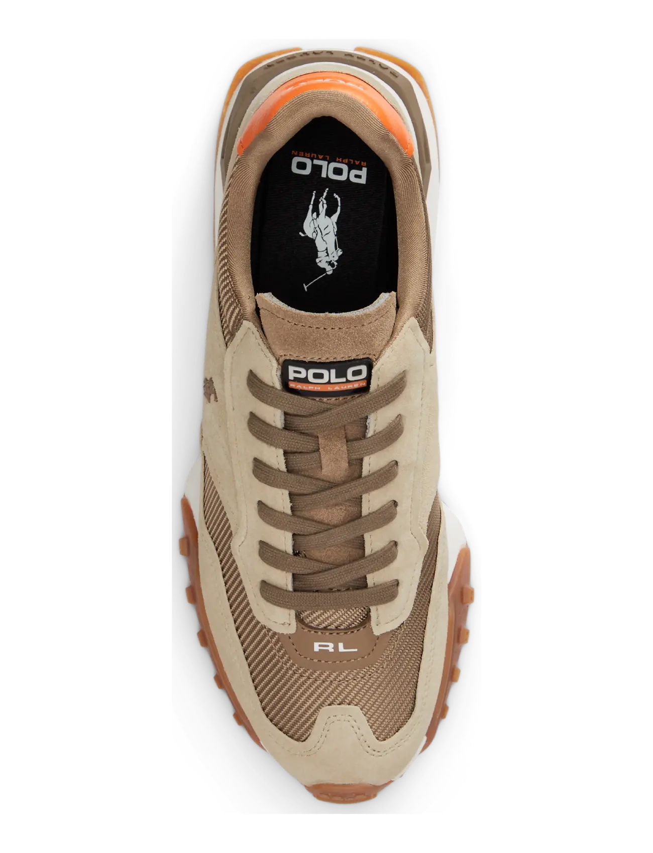 Polo Ralph Lauren - Eldridge Suede-Paneled Sneaker - madala säärega - sepia tint/costl - 2