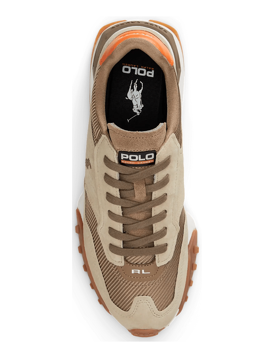 Polo Ralph Lauren - Eldridge Suede-Paneled Sneaker - madala säärega - sepia tint/costl - 2