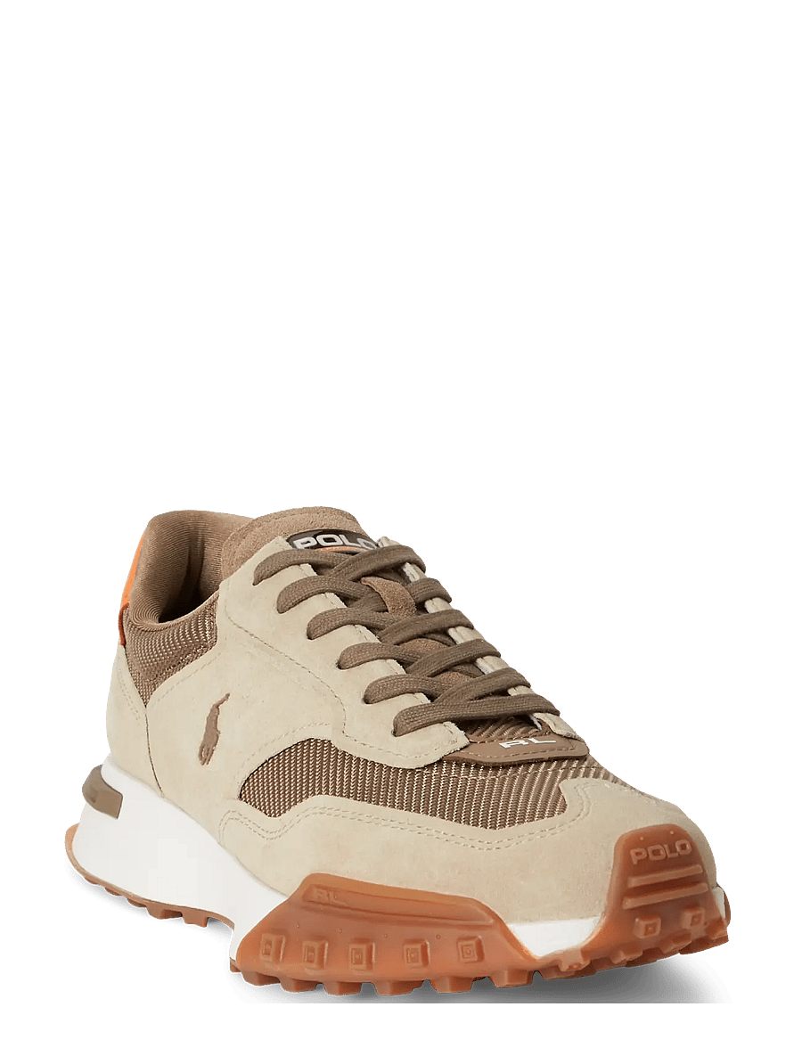 Polo Ralph Lauren - Eldridge Suede-Paneled Sneaker - madala säärega - sepia tint/costl - 3