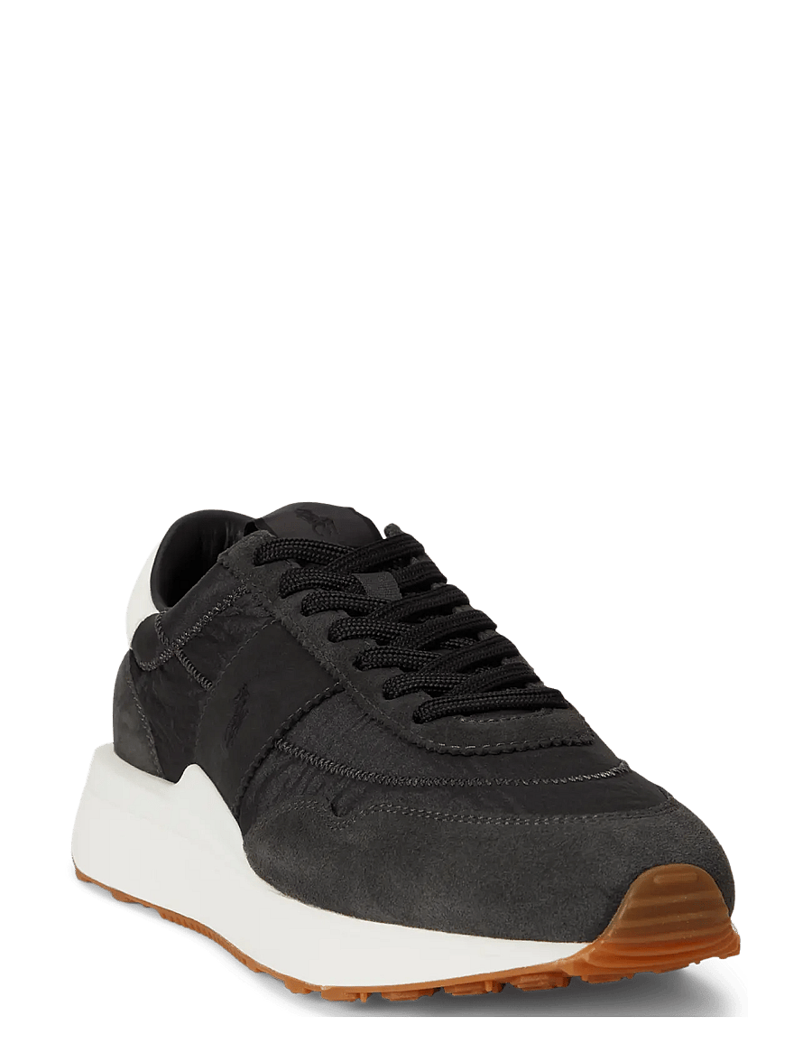 Polo Ralph Lauren - Train 89 Suede-Paneled Sneaker - low-top sneaker - faded black - 2