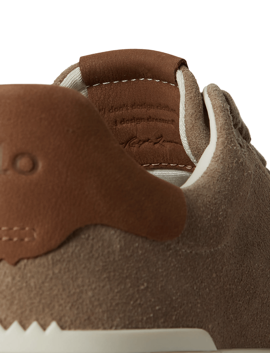 Polo Ralph Lauren - RLite Court Suede Sneaker - madala säärega - dirty buck/tan - 4