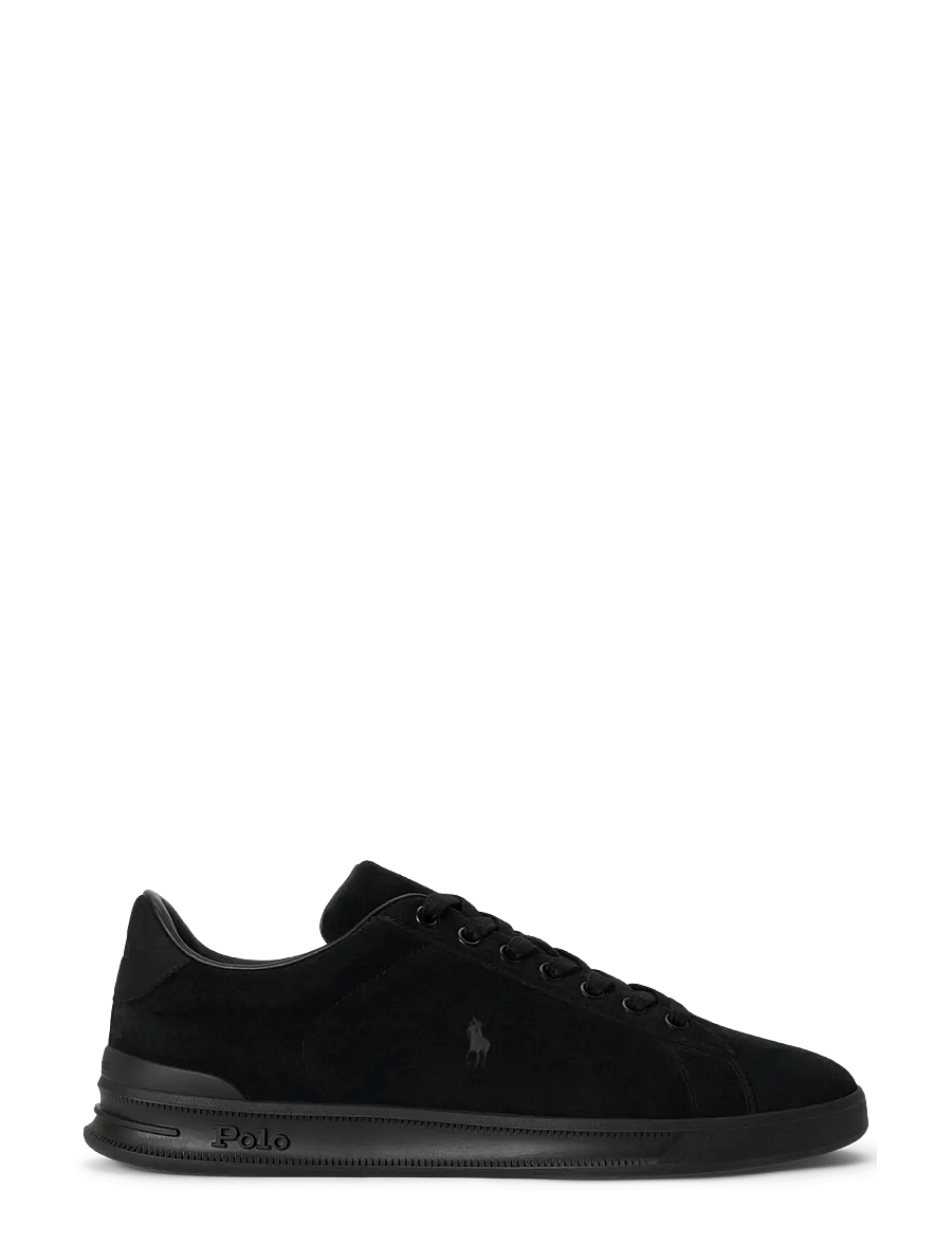 Polo Ralph Lauren - Heritage Court II Suede Sneaker - madala säärega - black - 0