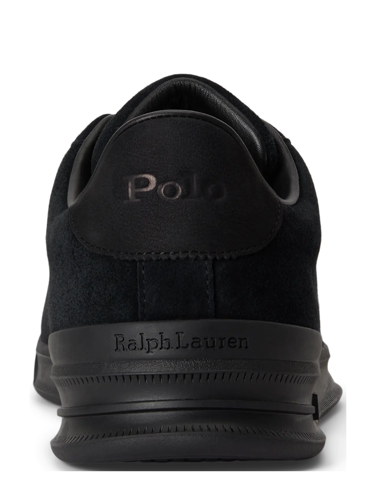 Polo Ralph Lauren - Heritage Court II Suede Sneaker - madala säärega - black - 1