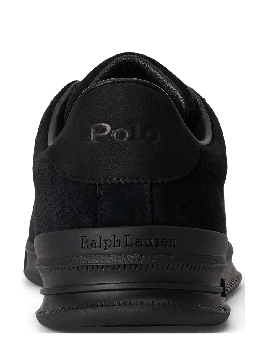 Polo Ralph Lauren - Heritage Court II Suede Sneaker - madala säärega - black - 1