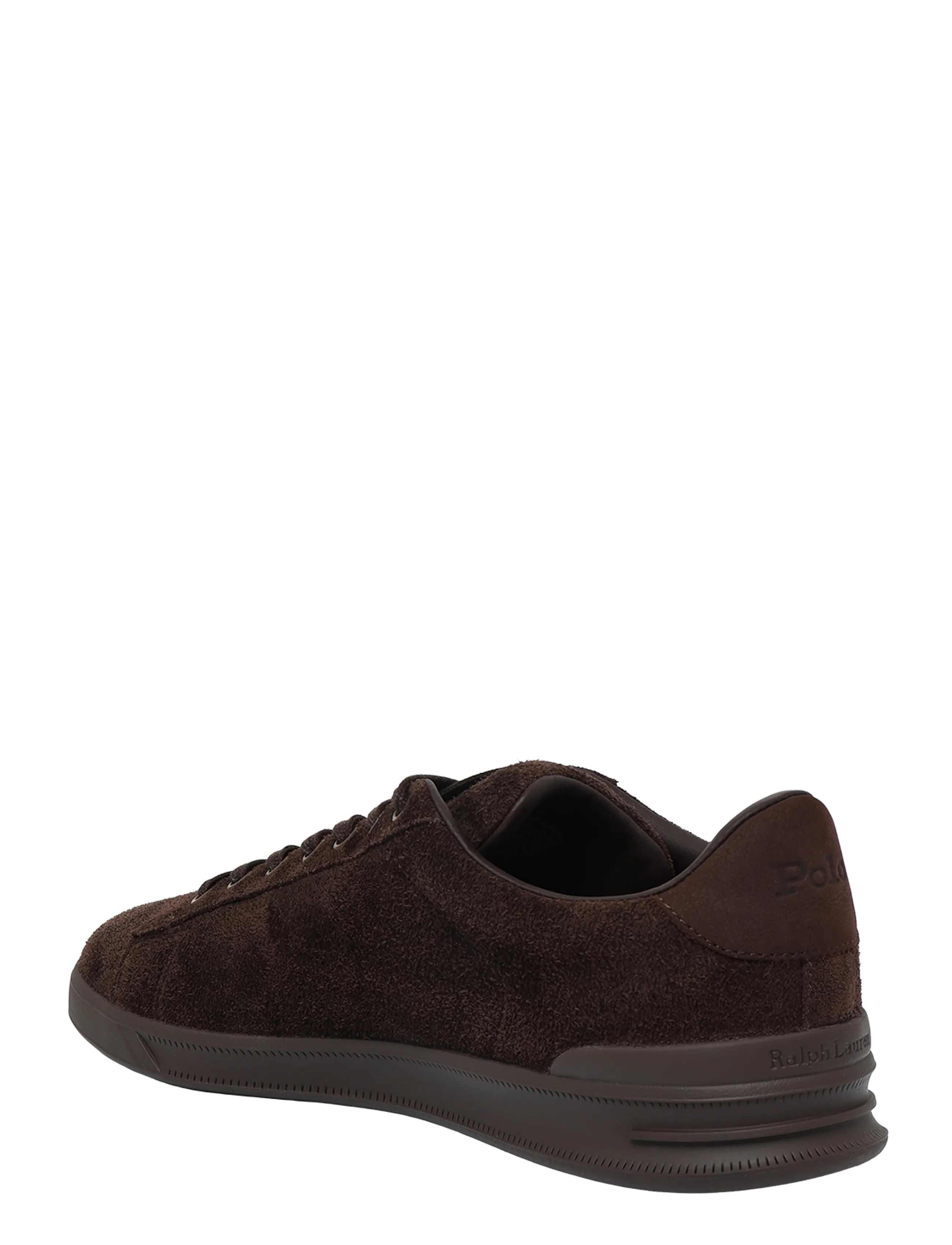 Polo Ralph Lauren - Heritage Court II Suede Sneaker - låga sneakers - dark chocolate - 1