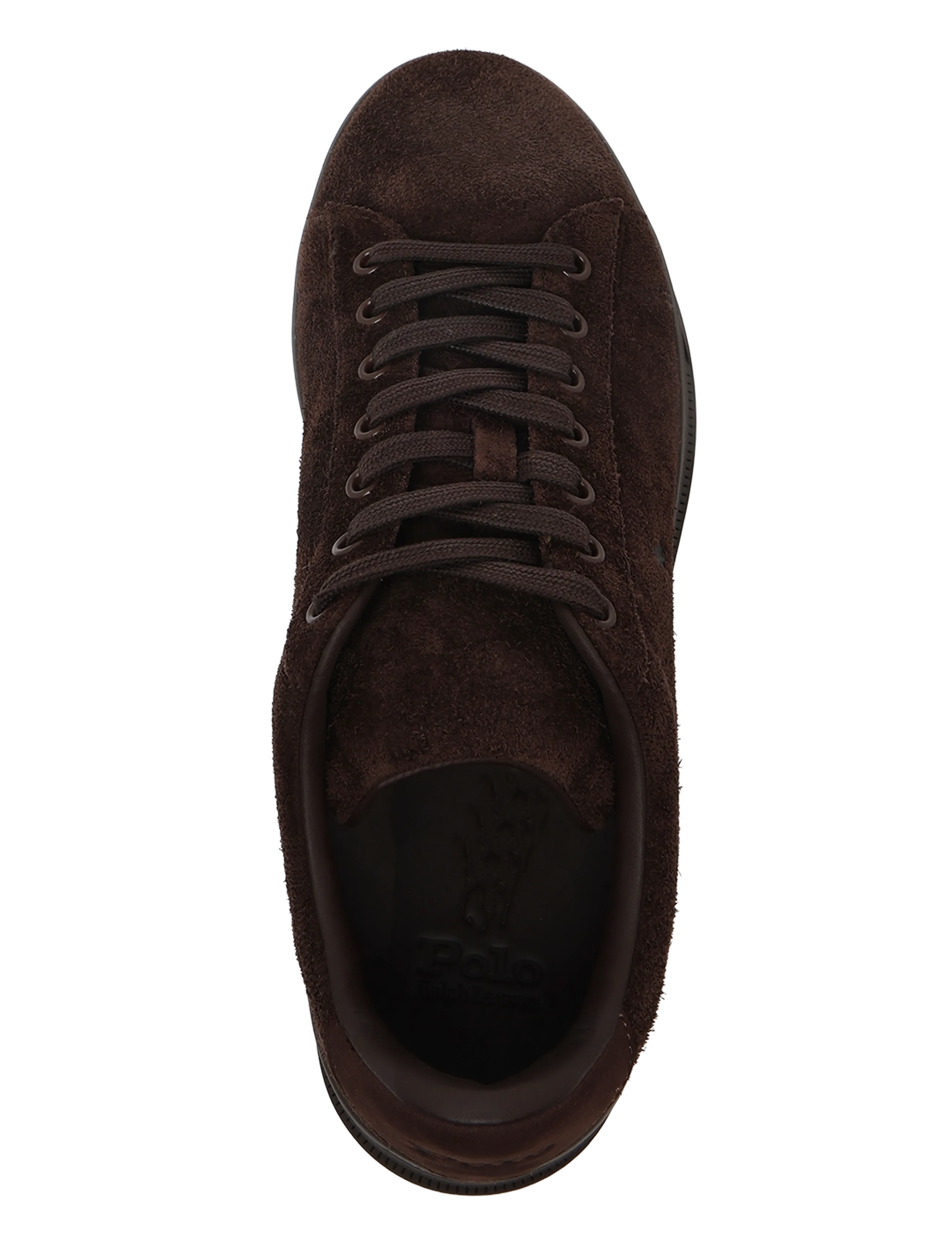 Polo Ralph Lauren - Heritage Court II Suede Sneaker - låga sneakers - dark chocolate - 3
