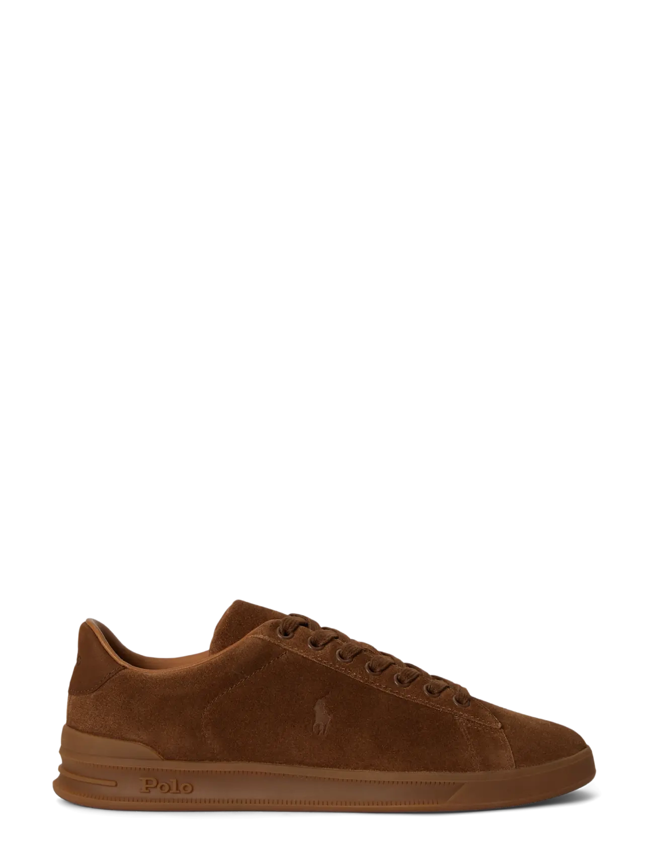 Polo Ralph Lauren Heritage Court II Suede Sneaker - Matalavartiset tennarit - NEW VINTAGE PALE / brown