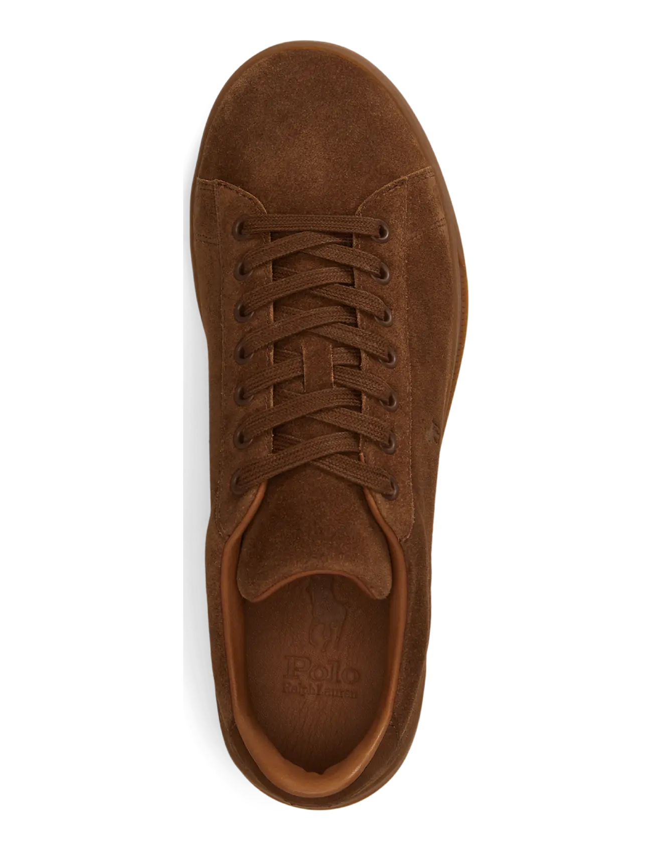 Polo Ralph Lauren - Heritage Court II Suede Sneaker - låga sneakers - new vintage pale - 1