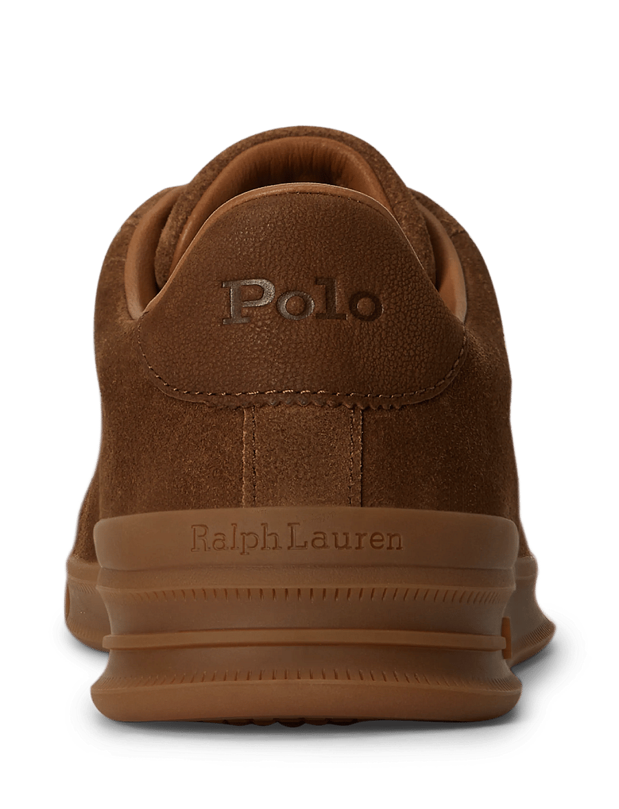Polo Ralph Lauren - Heritage Court II Suede Sneaker - låga sneakers - new vintage pale - 3