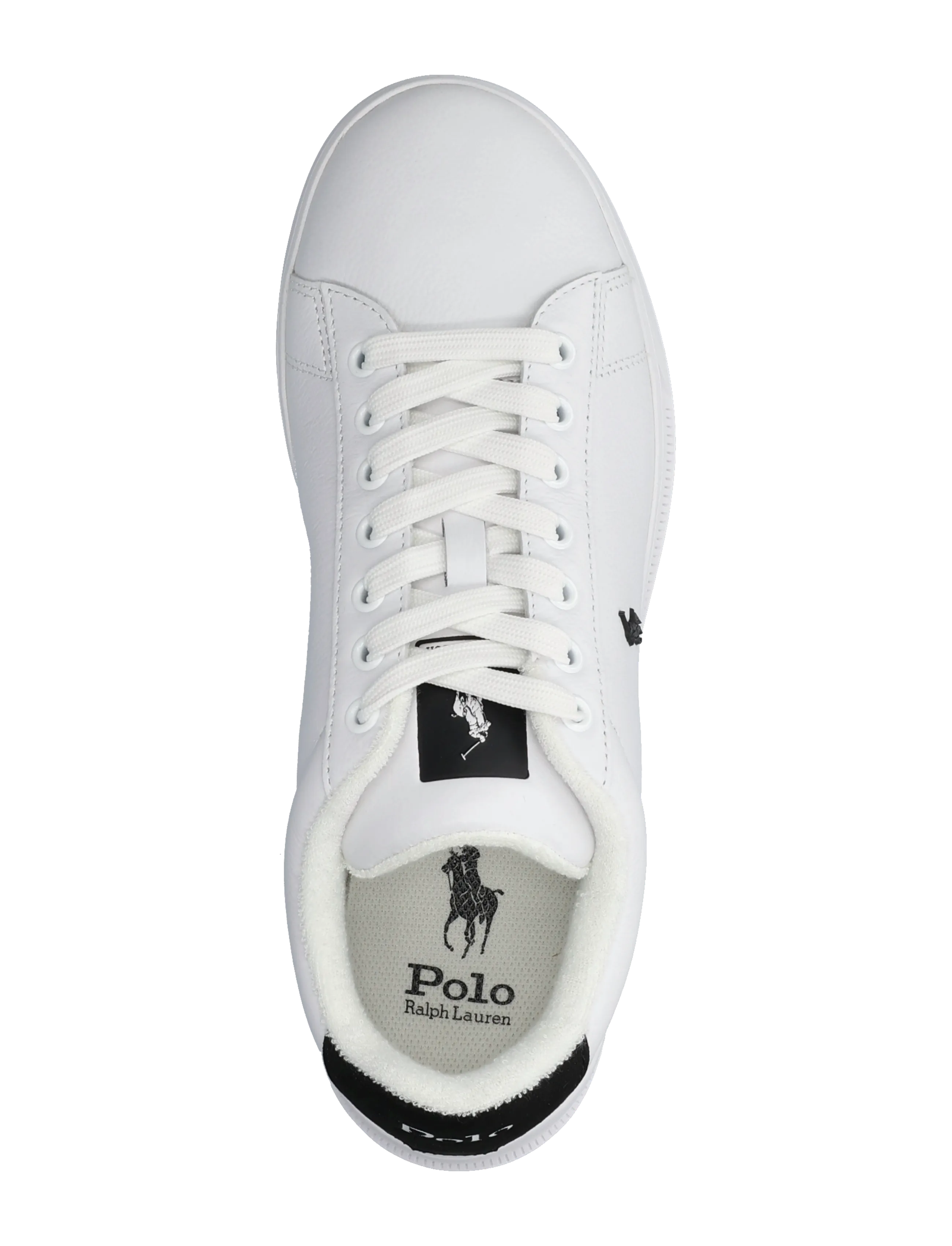 Polo Ralph Lauren - Lädersneakers Heritage Court II - konfirmation - white/black - 3