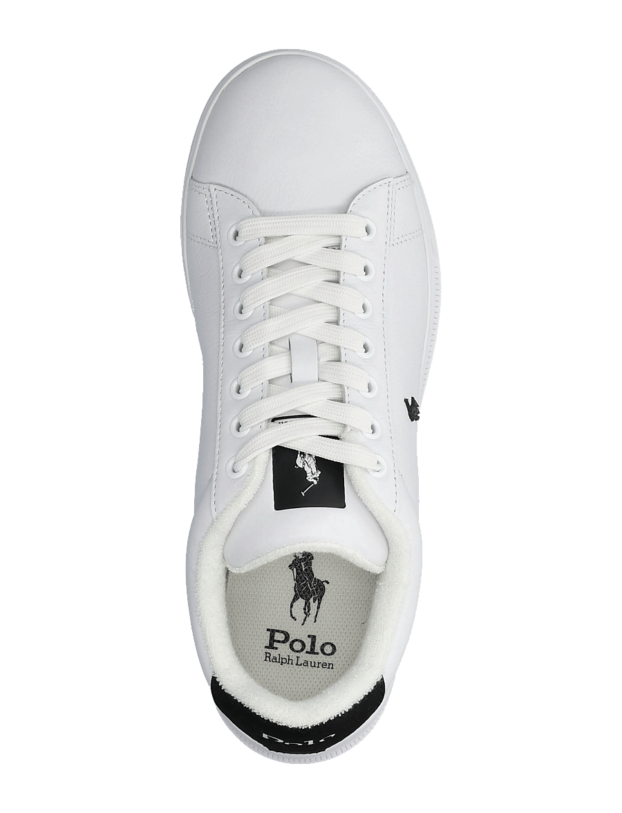 Polo Ralph Lauren - Heritage Court II Leather Sneaker - konfirmatsioon - white/black - 3