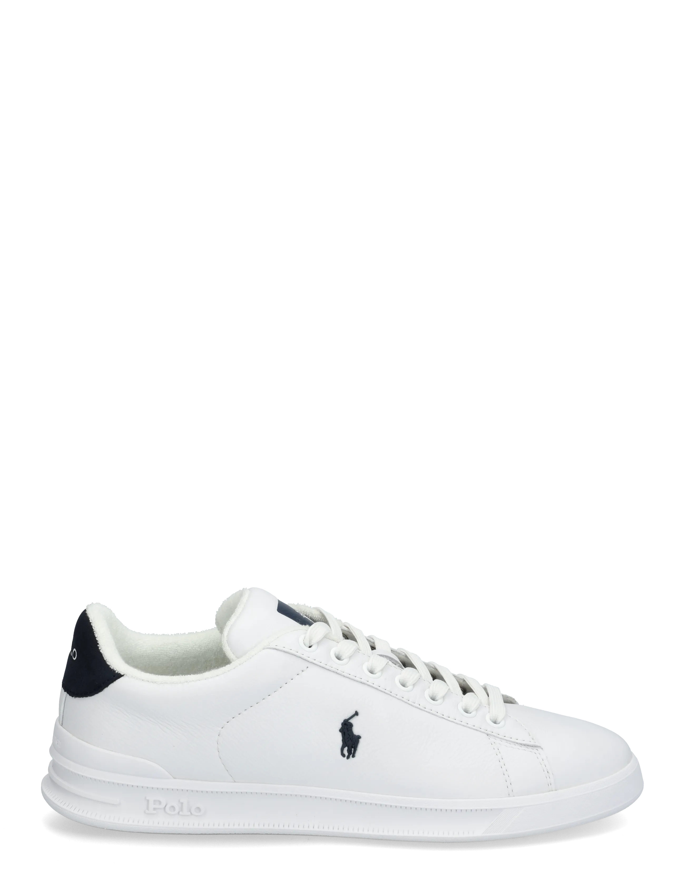 Polo Ralph Lauren - Heritage Court II Leather Sneaker - confirmation - white/navy - 2