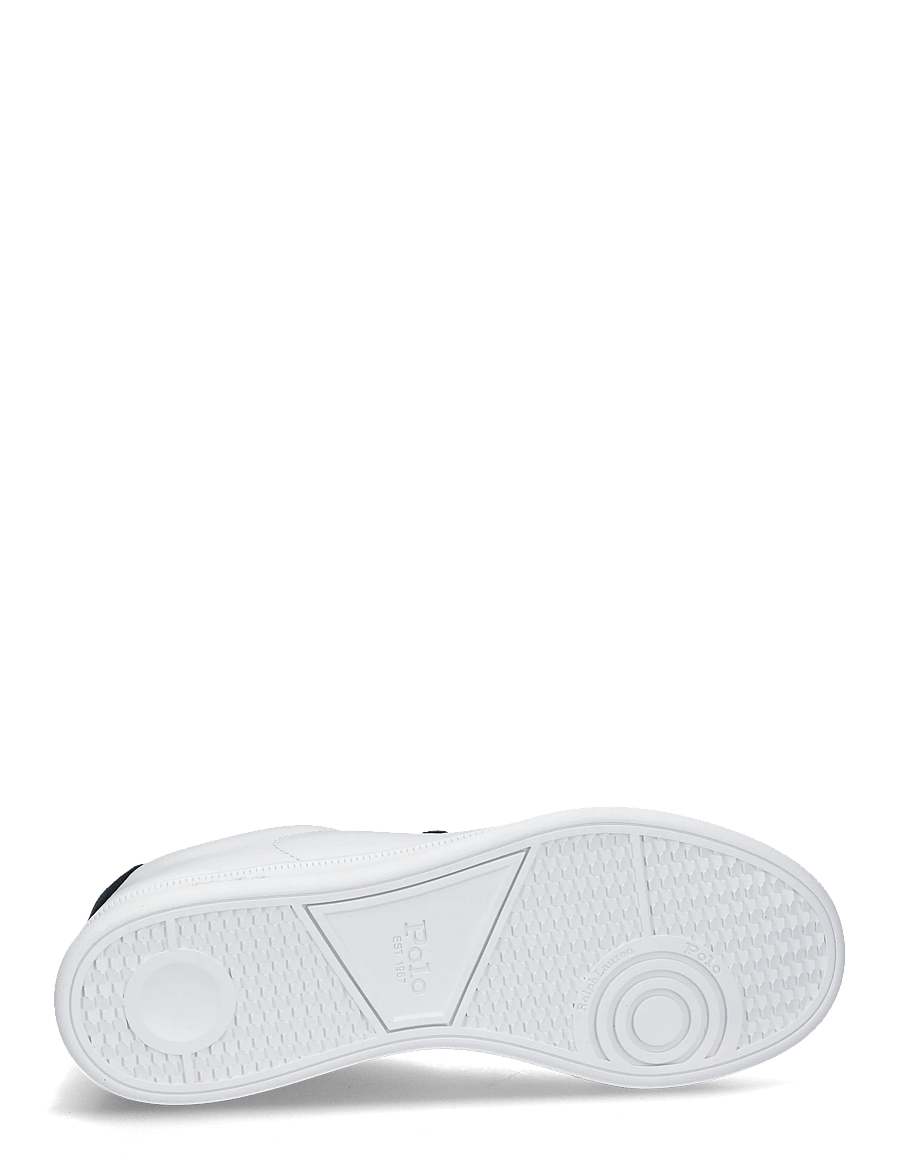Polo Ralph Lauren - Heritage Court II Leather Sneaker - konfirmation - white/navy - 4