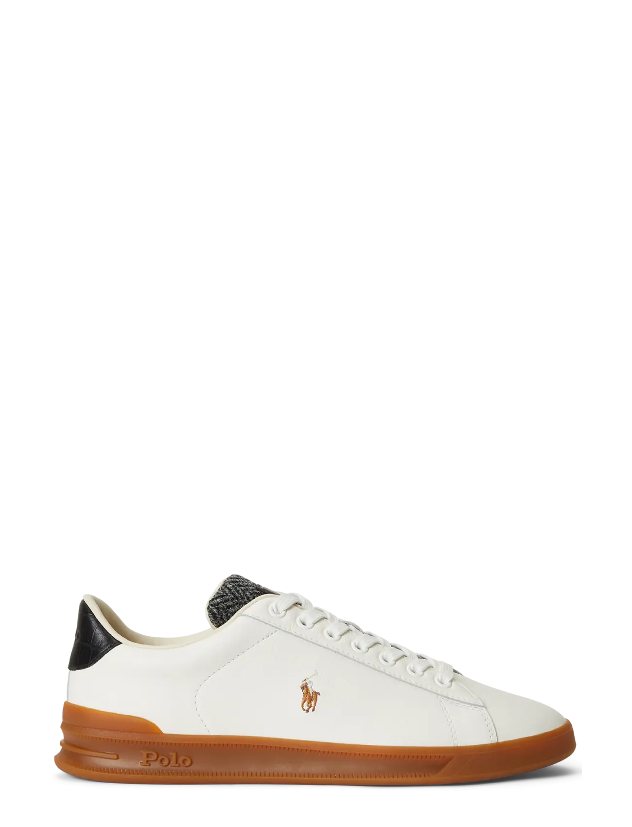 Polo Ralph Lauren Heritage Court II Leather-Tweed Sneaker - Inspiratsioon - DECKWASH WHITE/BL / white