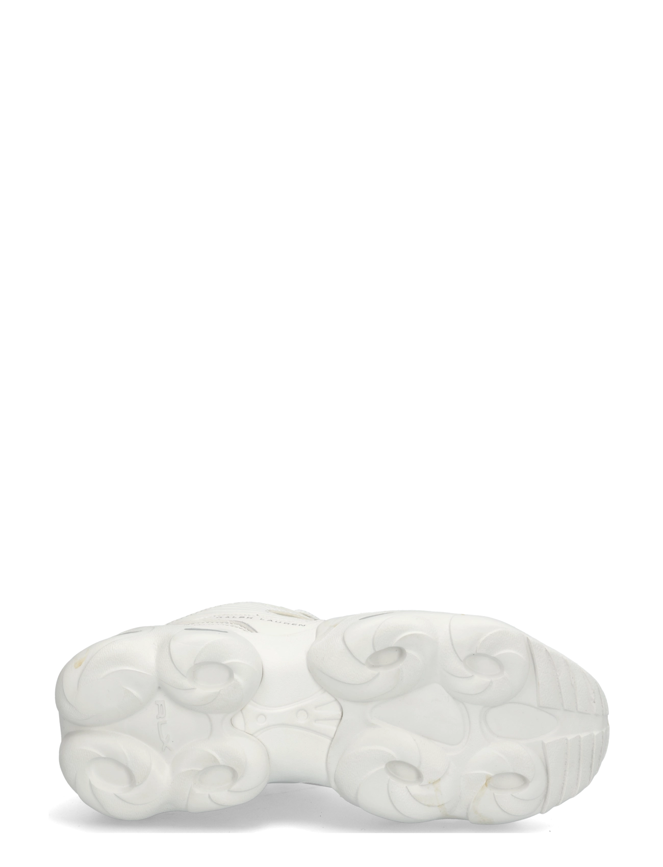 Polo Ralph Lauren - MESH/LEATHER-TRACKSTR 300-SK-LTL - low-top sneaker - deckwash white - 4