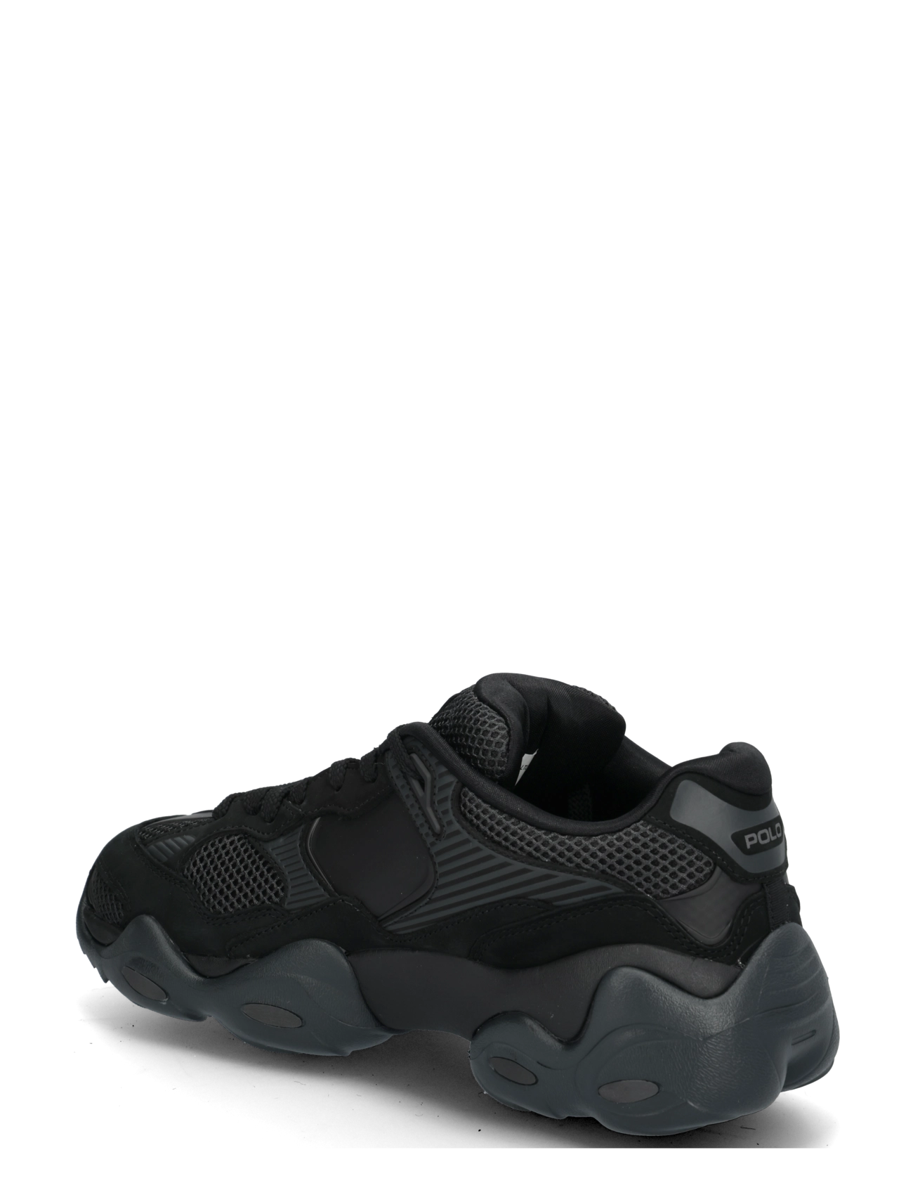 Polo Ralph Lauren - MESH/NUBUCK-TRACKSTR 300-SK-LTL - black/faded black - 1