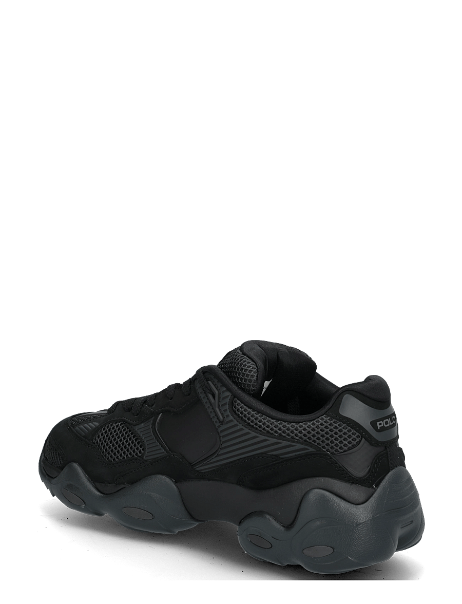 Polo Ralph Lauren - MESH/NUBUCK-TRACKSTR 300-SK-LTL - low-top sneaker - black/faded black - 1