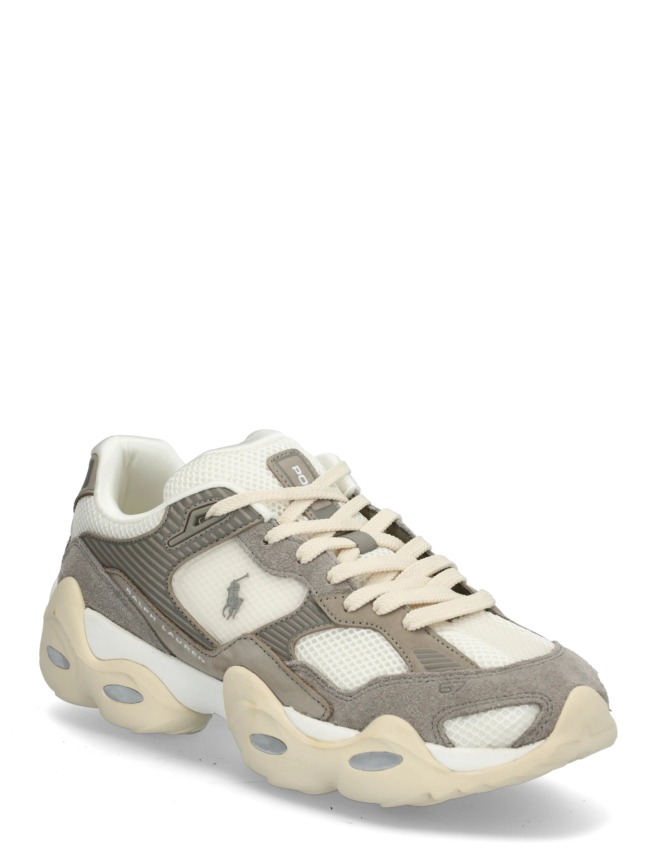 Polo Ralph Lauren NYLON/NUBUCK/SUEDE-TRACKSTR 300-SK- - Sneaker - EARTH GREY / grey