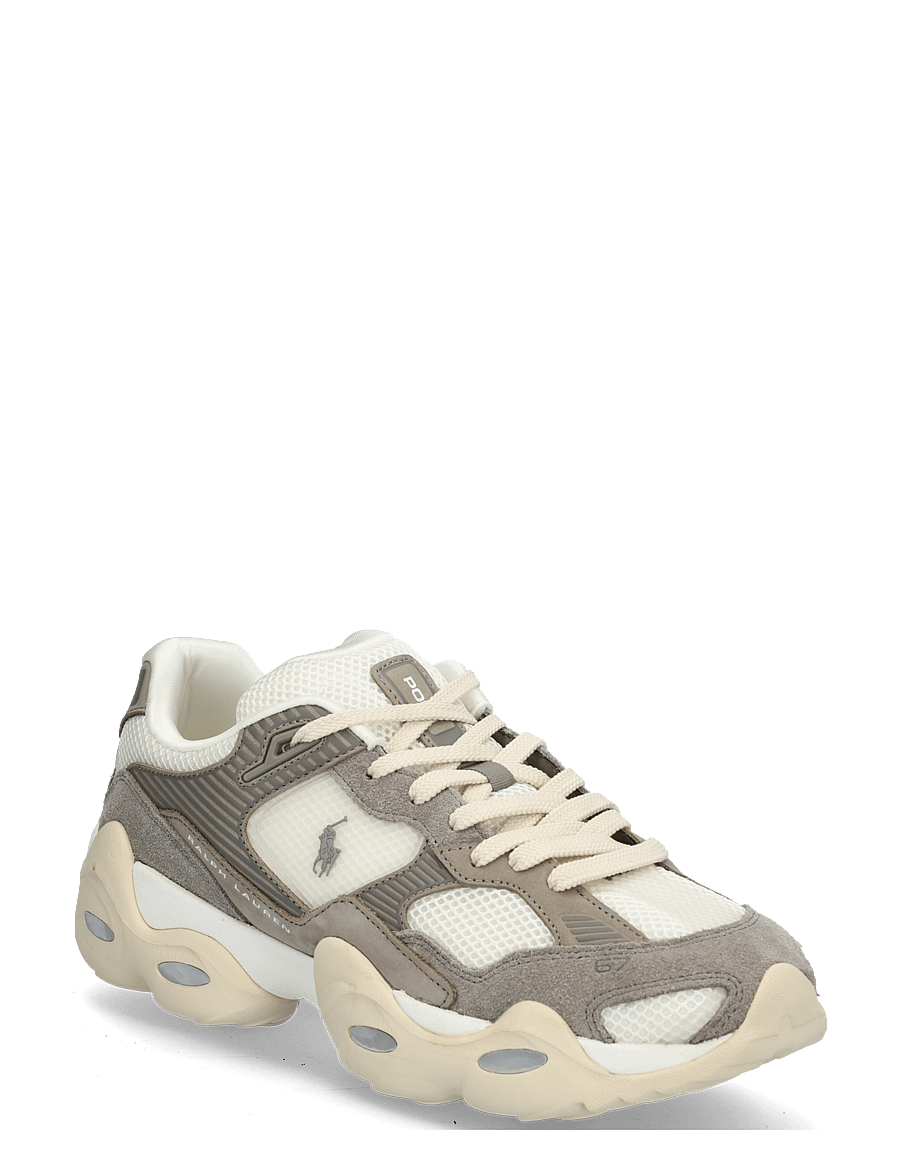 Polo Ralph Lauren - NYLON/NUBUCK/SUEDE-TRACKSTR 300-SK- - madala säärega - earth grey - 0