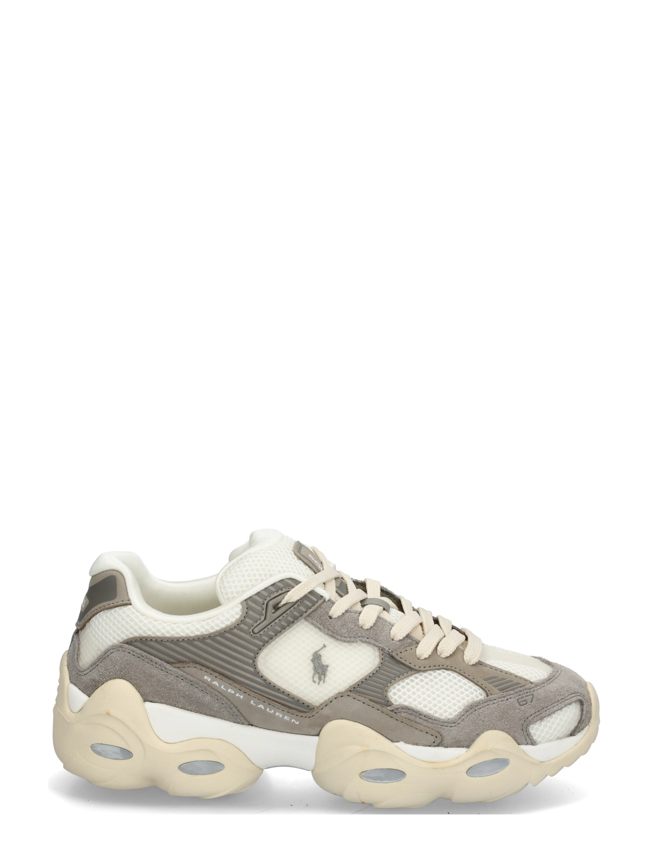 Polo Ralph Lauren - NYLON/NUBUCK/SUEDE-TRACKSTR 300-SK- - madala säärega - earth grey - 2