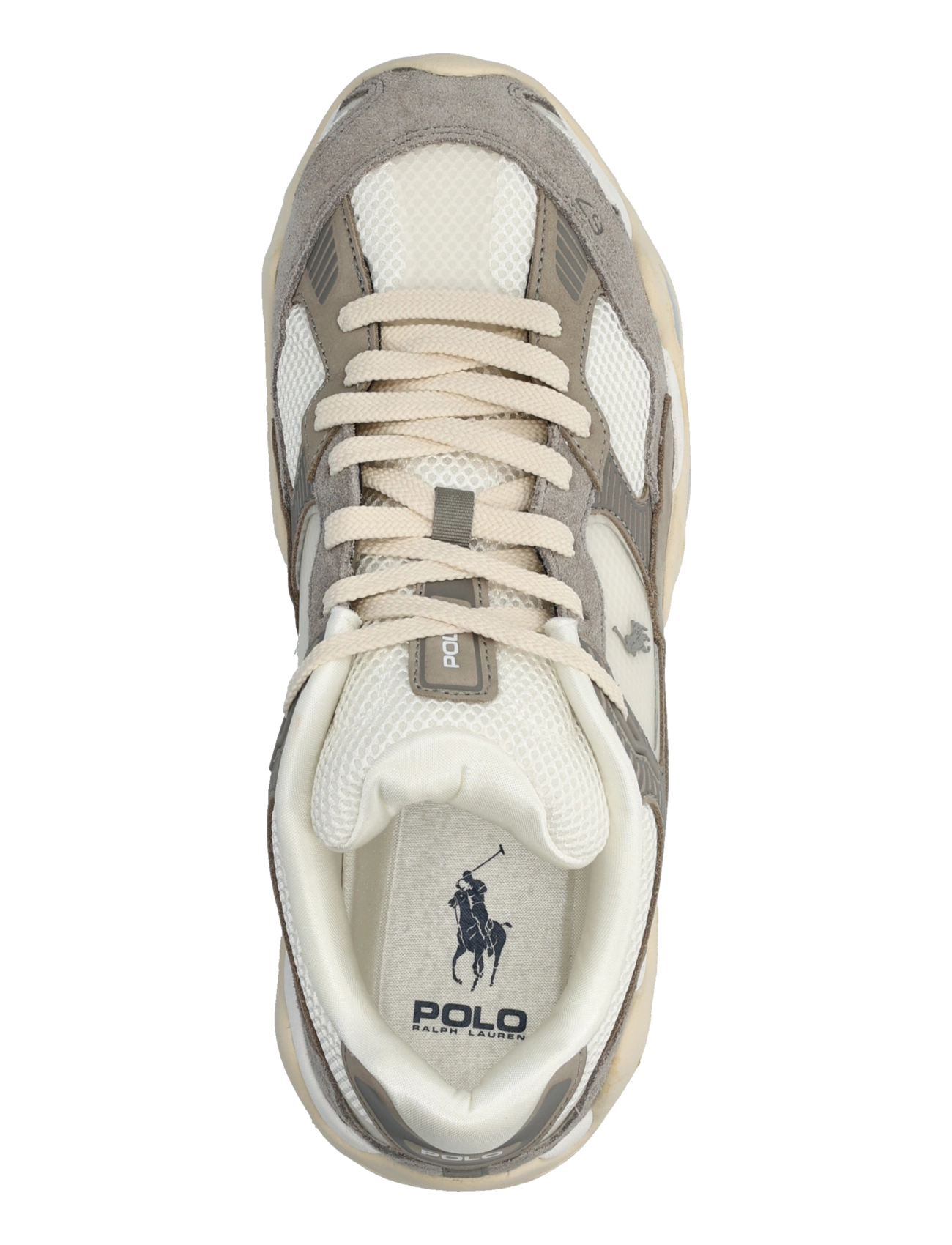 Polo Ralph Lauren - NYLON/NUBUCK/SUEDE-TRACKSTR 300-SK- - madala säärega - earth grey - 3