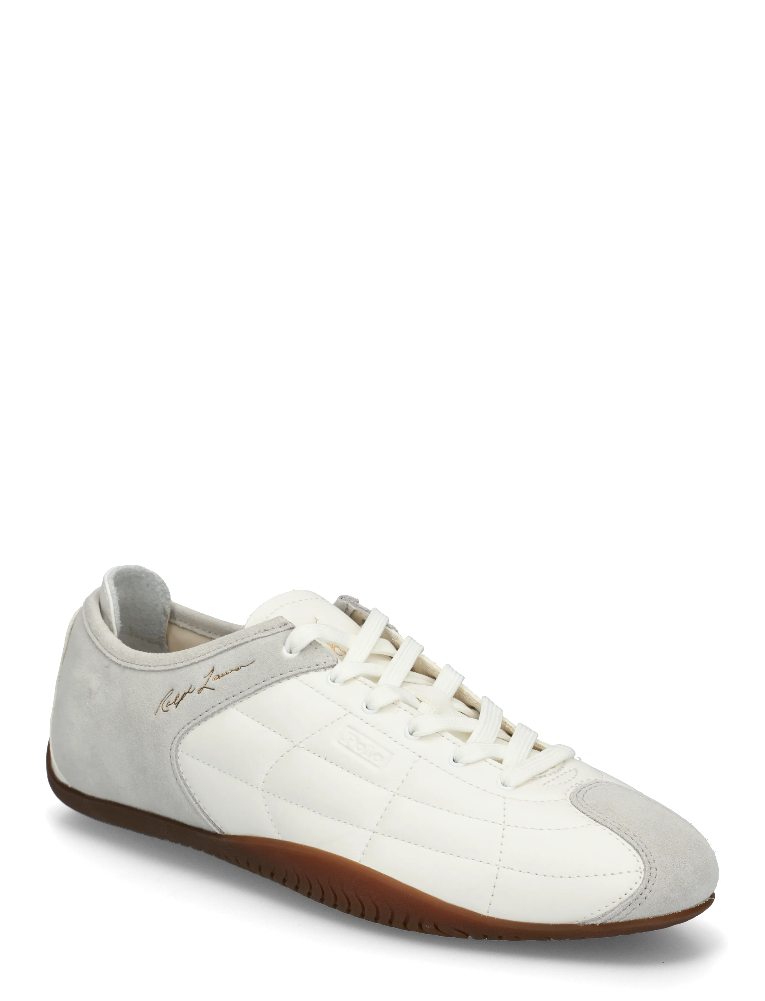 Polo Ralph Lauren SUEDE-RALPH L RCER-SK-LTL - Sneakers - WHITE / white