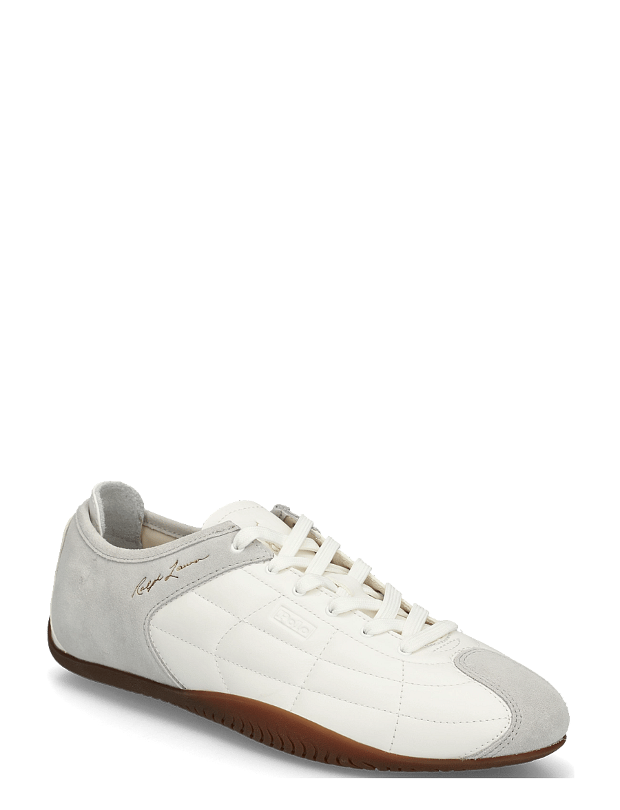 Polo Ralph Lauren - SUEDE-RALPH L RCER-SK-LTL - shoppa efter tillfälle - white - 0