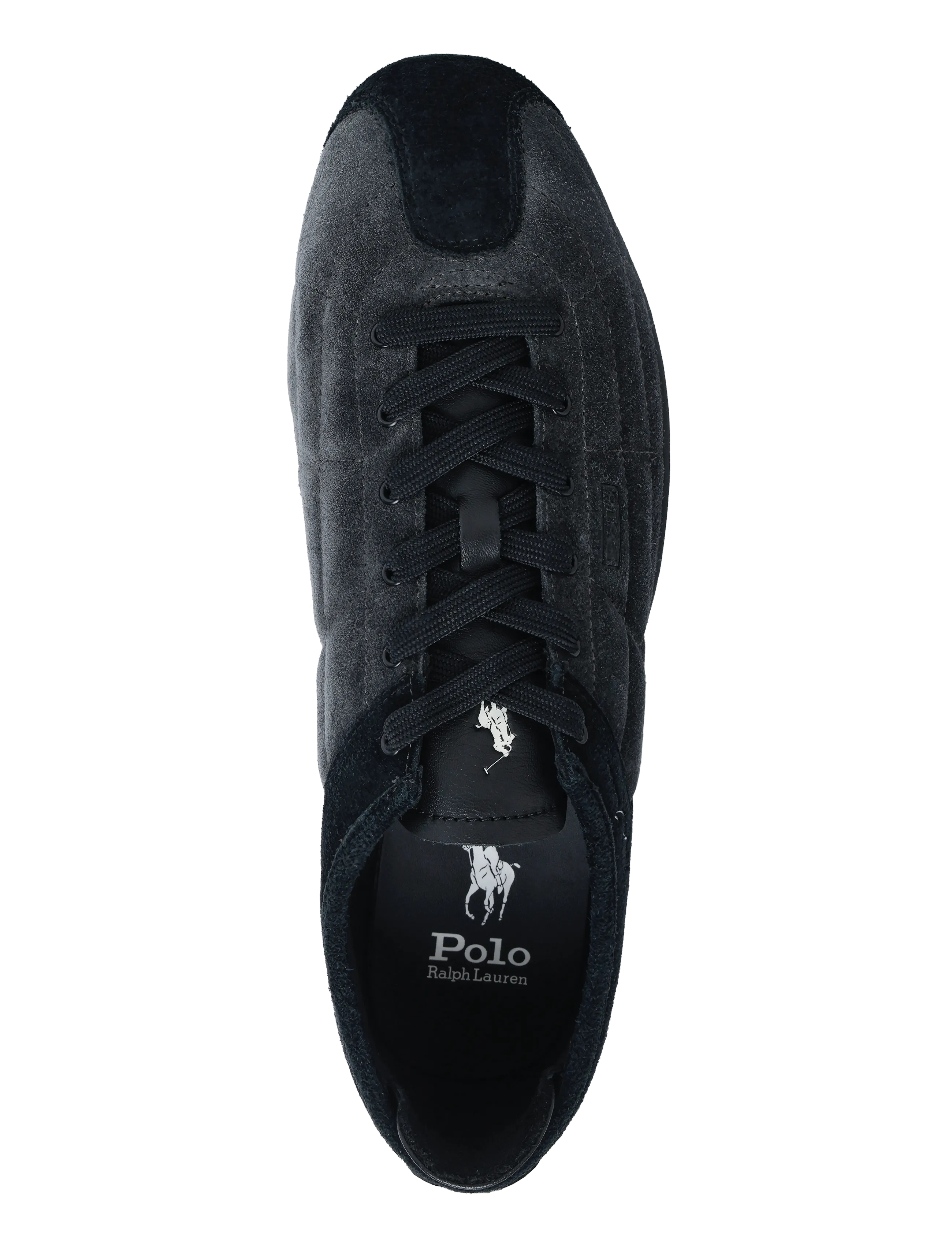 Polo Ralph Lauren - SUEDE-RL RACER-SK-LTL - madala säärega - black - 3