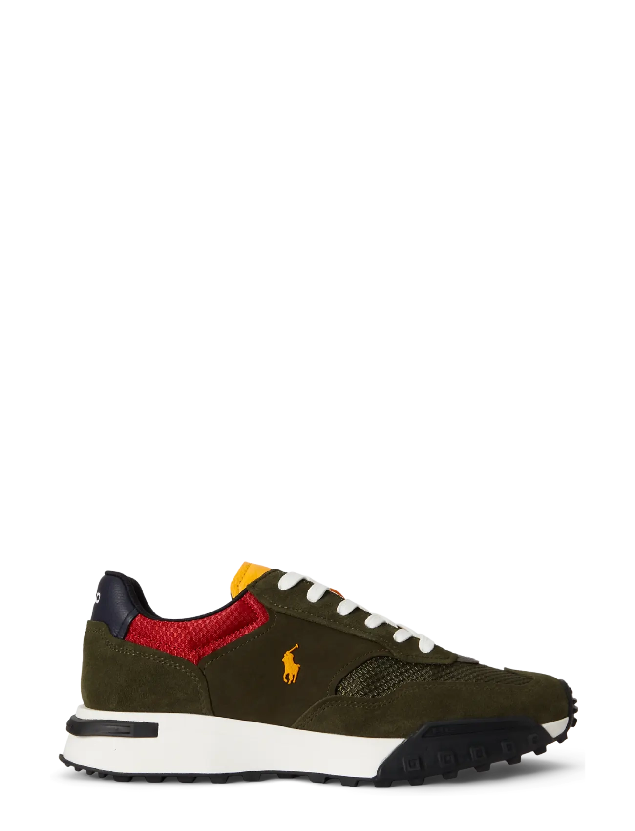 Polo Ralph Lauren Eldridge Suede-Paneled Sneaker - Inspiratsioon - ESTATE OLIVE MULT / khaki/green