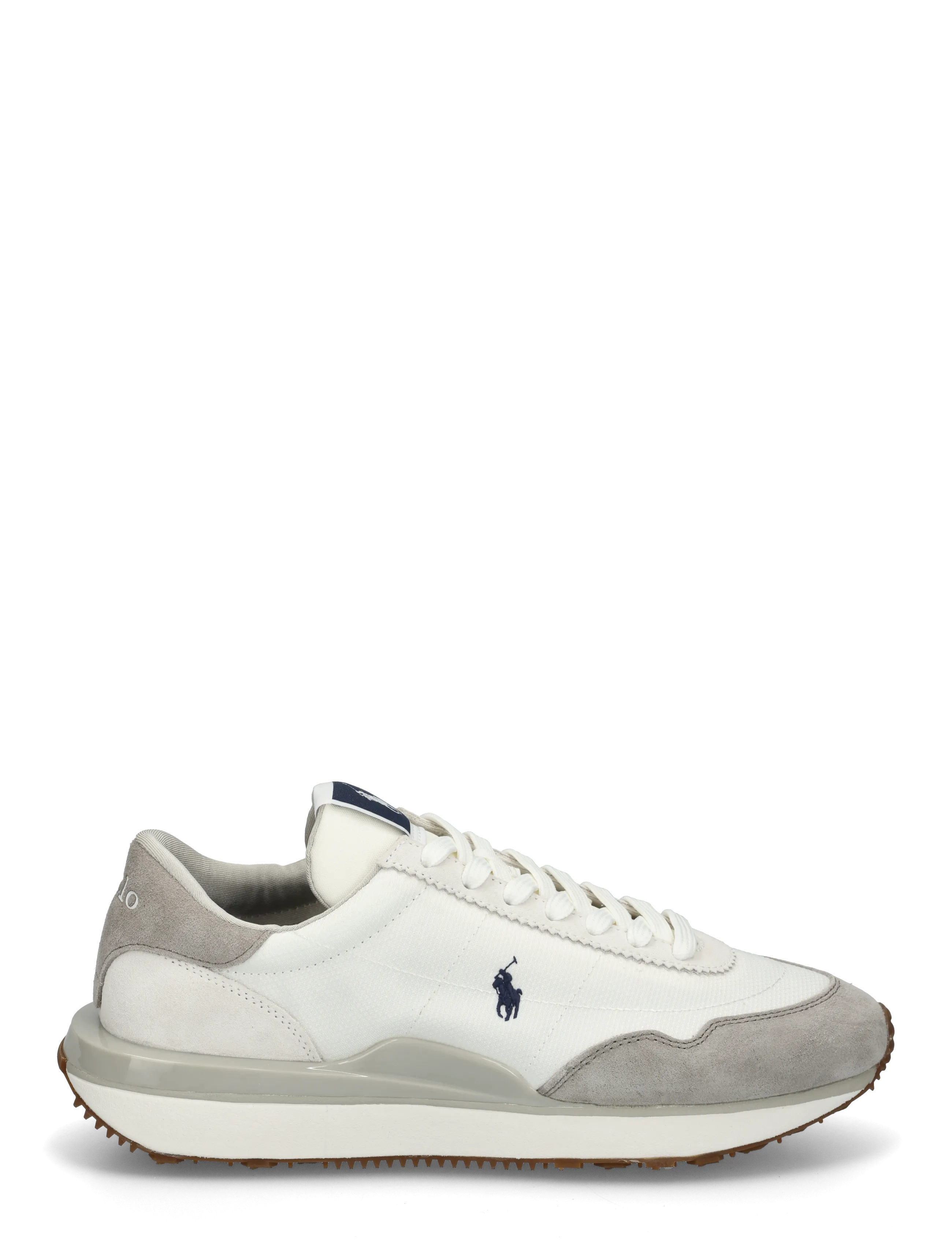 Polo Ralph Lauren - NYLON/SUEDE-TRAIN 89 PP-SK-LTL - earth grey/deckwa - 2