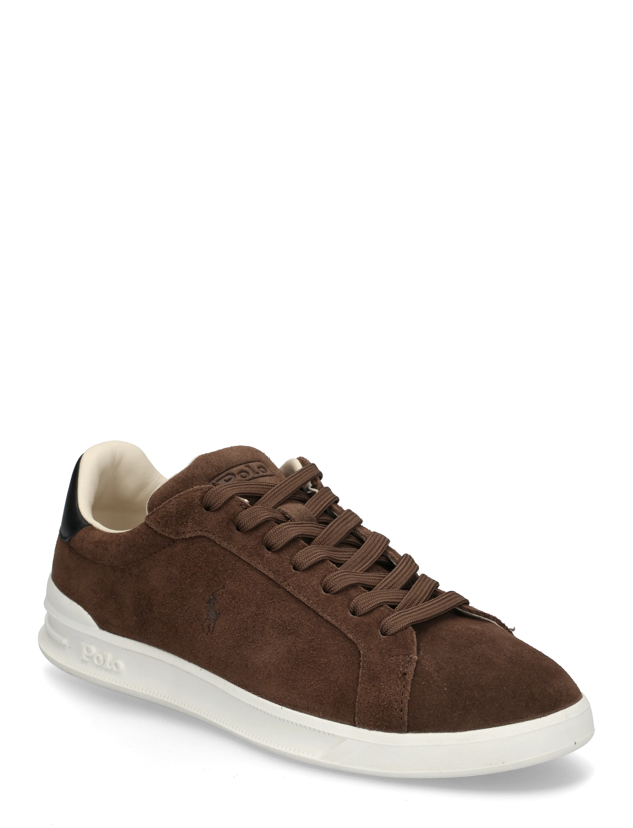Polo Ralph Lauren SUEDE-HRT CRT II-SK-LTL - Skor - CHOCOLATE BROWN / brown