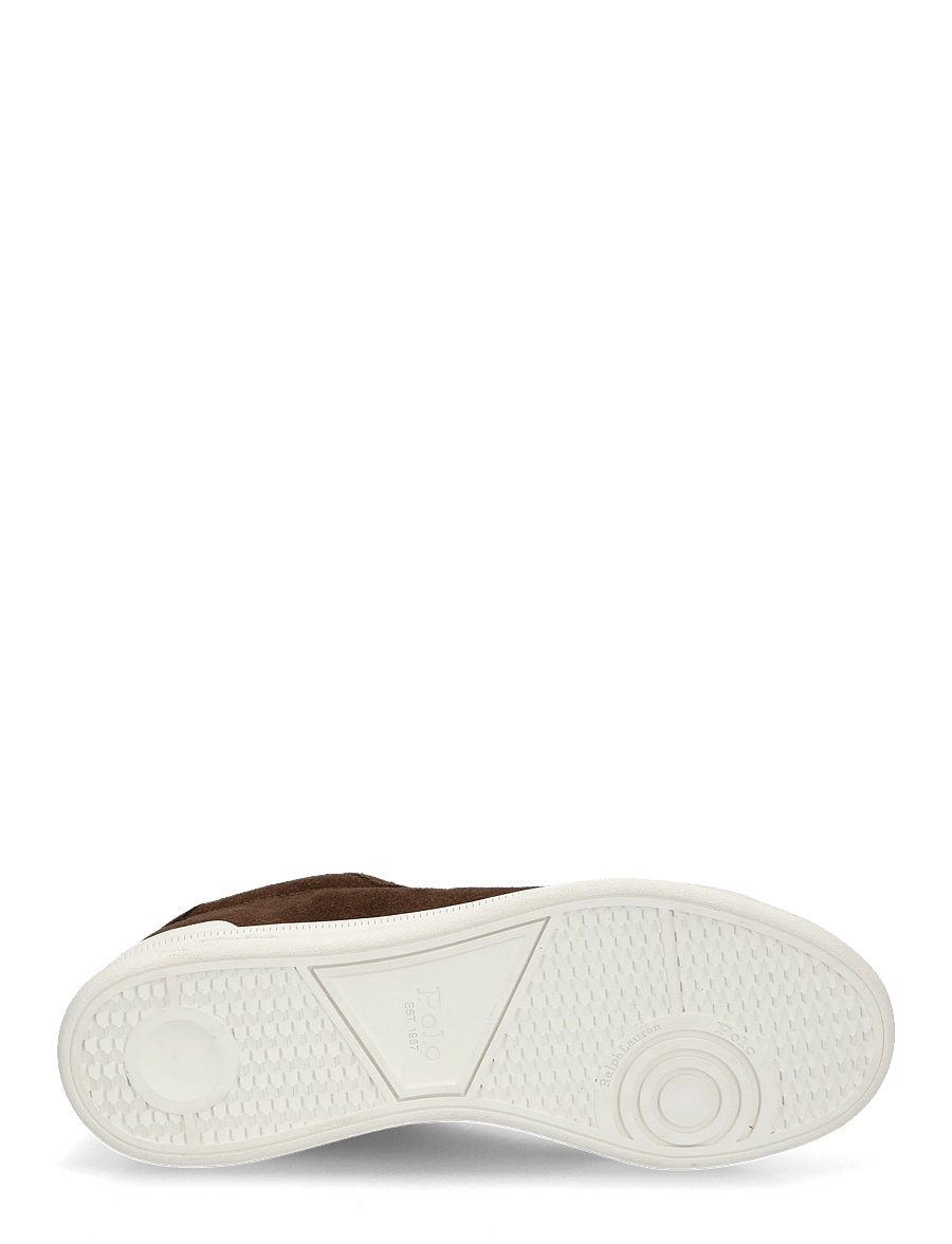 Polo Ralph Lauren - SUEDE-HRT CRT II-SK-LTL - chocolate brown - 4