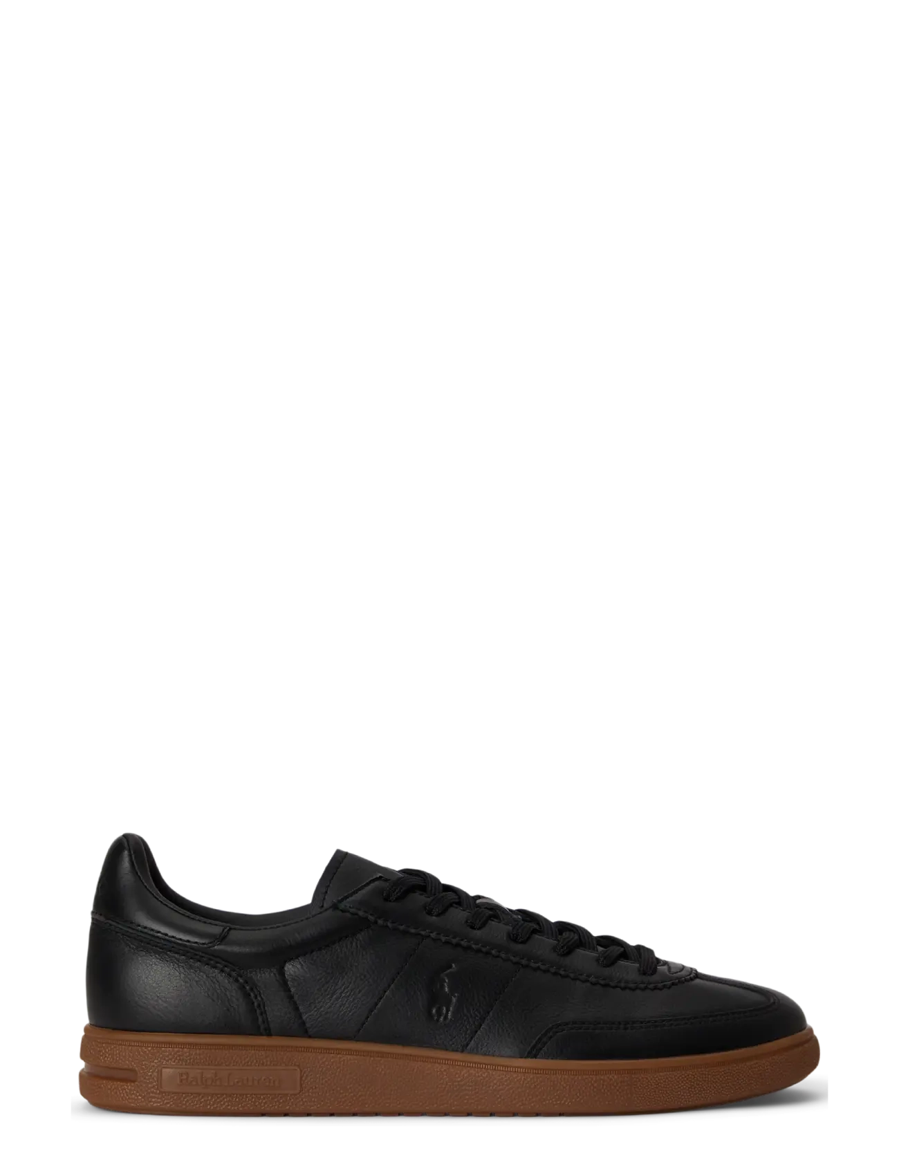 Polo Ralph Lauren Bedford Leather Sneaker - Schuhe - BLACK / black