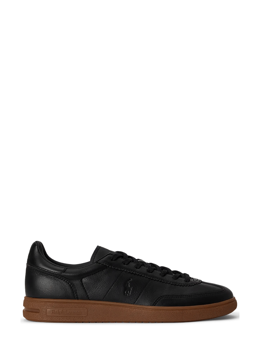 Polo Ralph Lauren - Bedford Leather Sneaker - nach anlass kaufen - black - 0