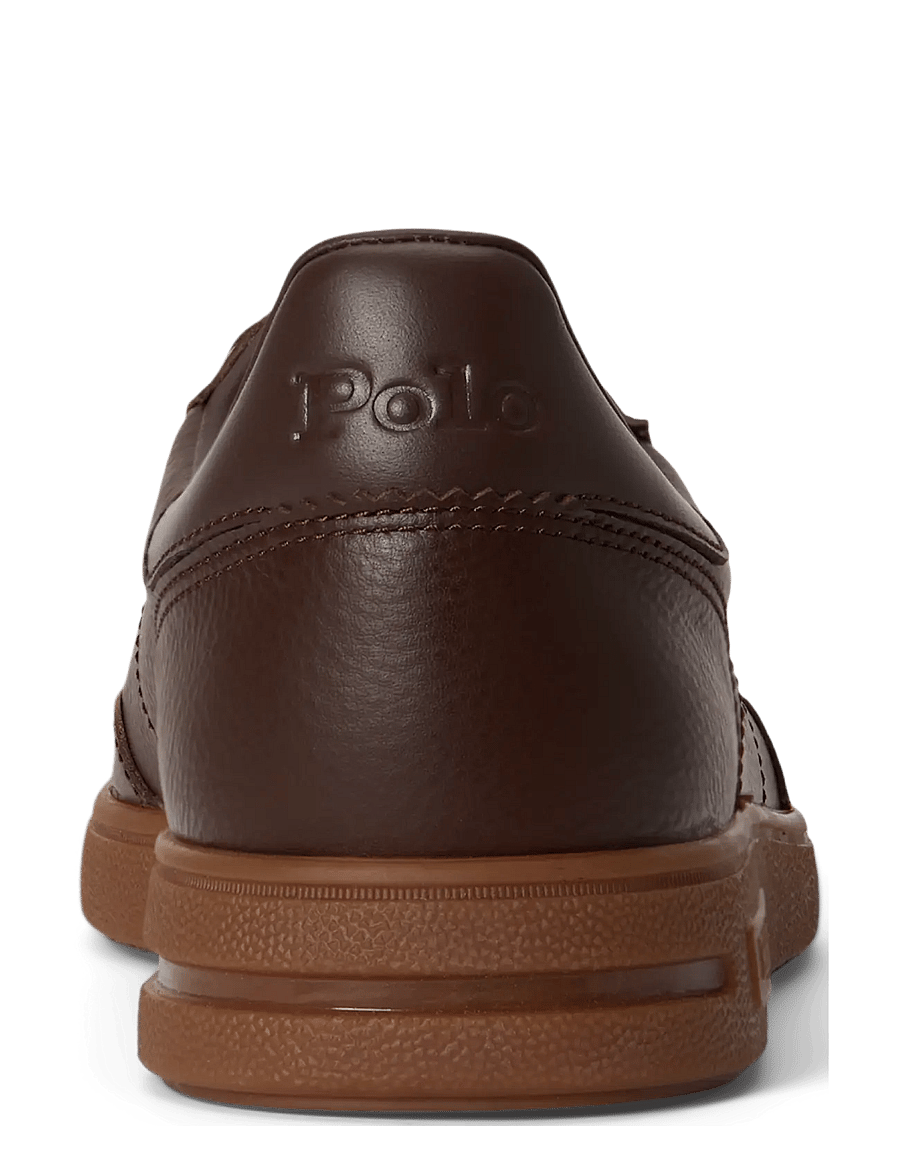 Polo Ralph Lauren - Bedford Leather Sneaker - nach anlass kaufen - dark brown - 1