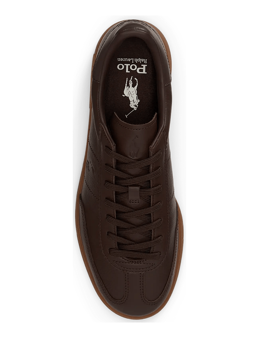 Polo Ralph Lauren - Bedford Leather Sneaker - nach anlass kaufen - dark brown - 2