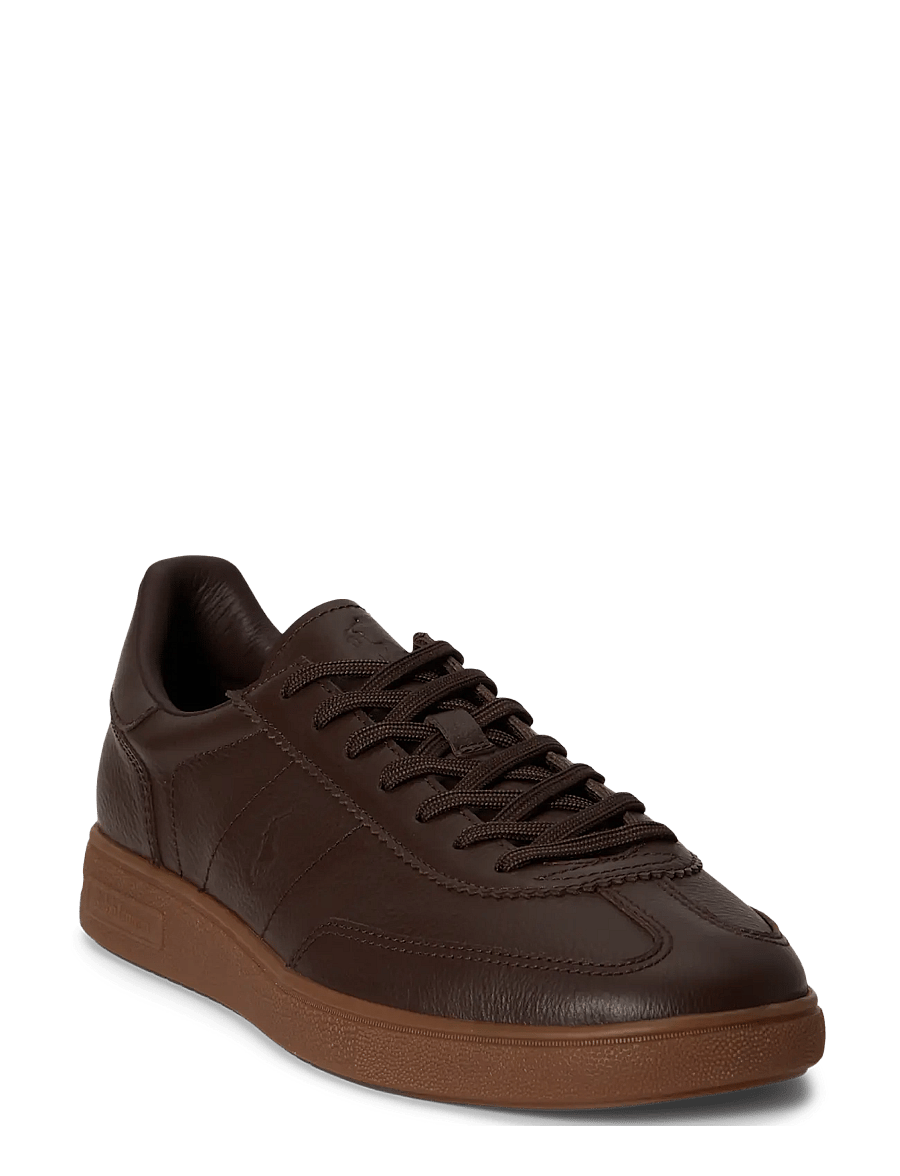 Polo Ralph Lauren - Bedford Leather Sneaker - nach anlass kaufen - dark brown - 3