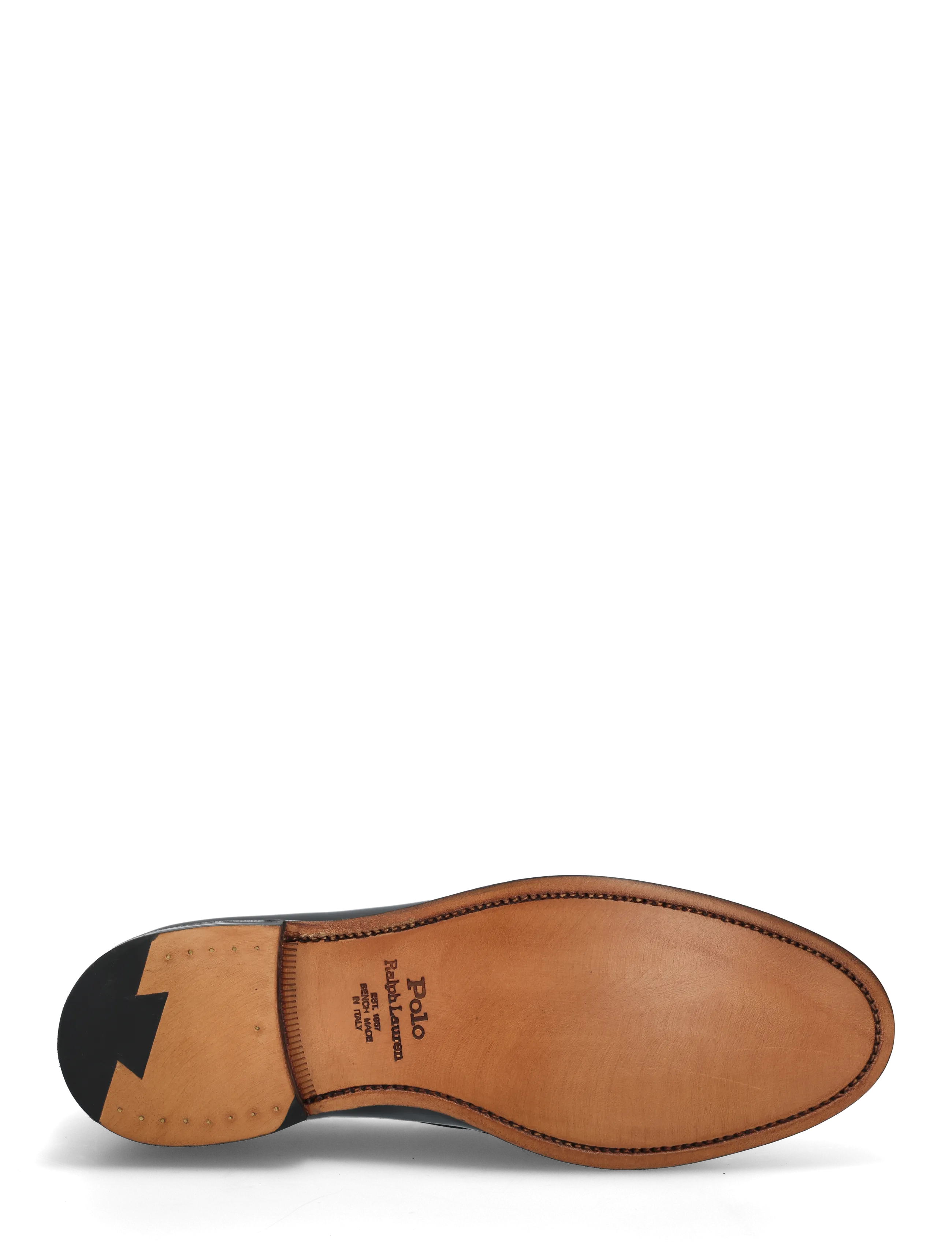 Polo Ralph Lauren - CALF LEATHER-MAESTRA TASS-CS-LFR - loafers - black - 4