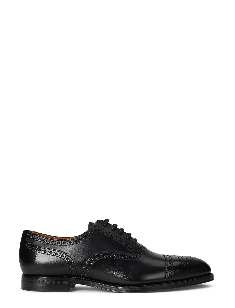 Polo Ralph Lauren - Maestra Calfskin Cap-Toe Shoe - business - black - 1
