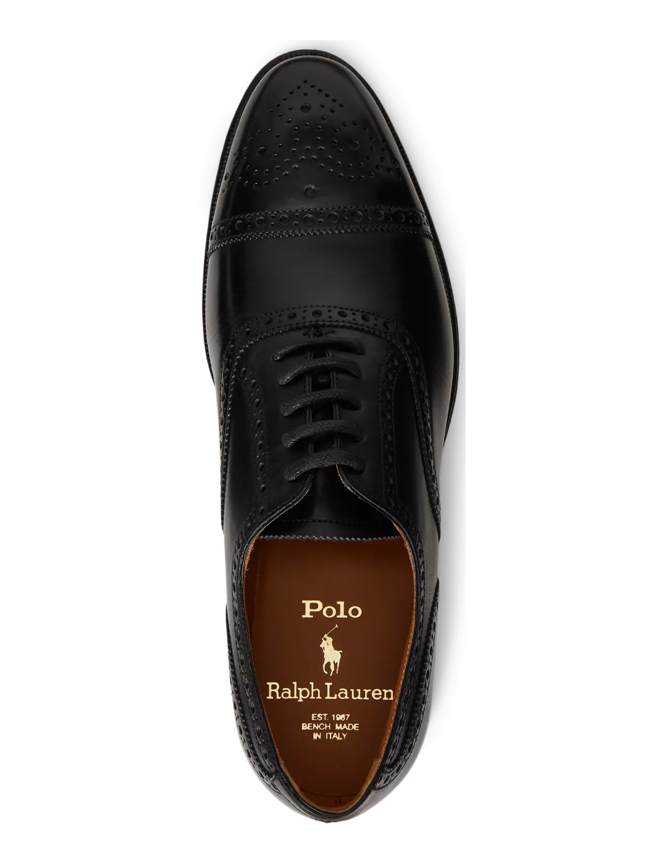Polo Ralph Lauren - Maestra Calfskin Cap-Toe Shoe - black - 2