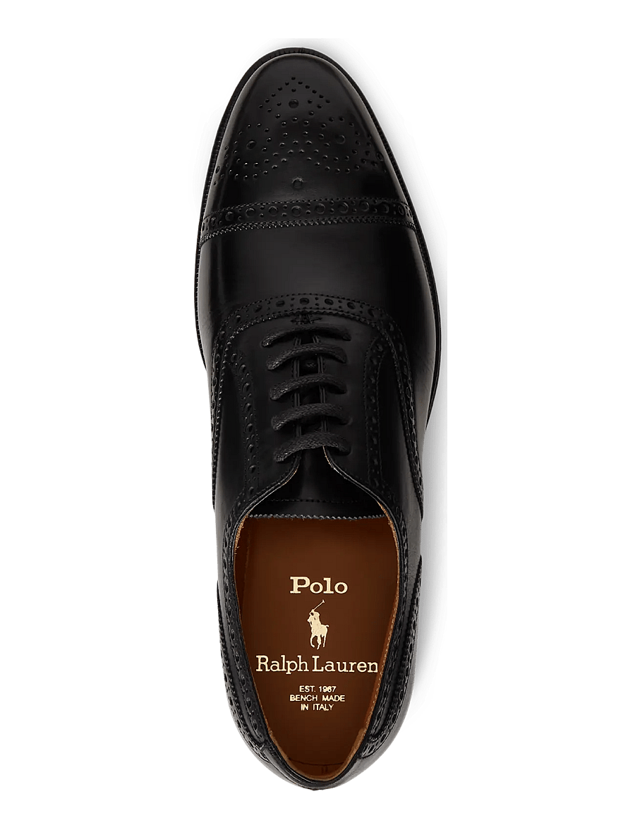 Polo Ralph Lauren - Maestra Calfskin Cap-Toe Shoe - business - black - 2