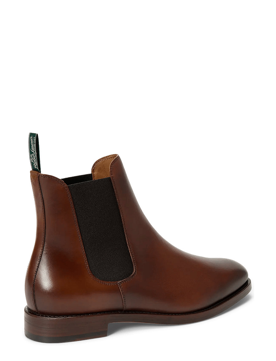 Polo Ralph Lauren - Inserra Calfskin Chelsea Boot - boots - dark brown - 1