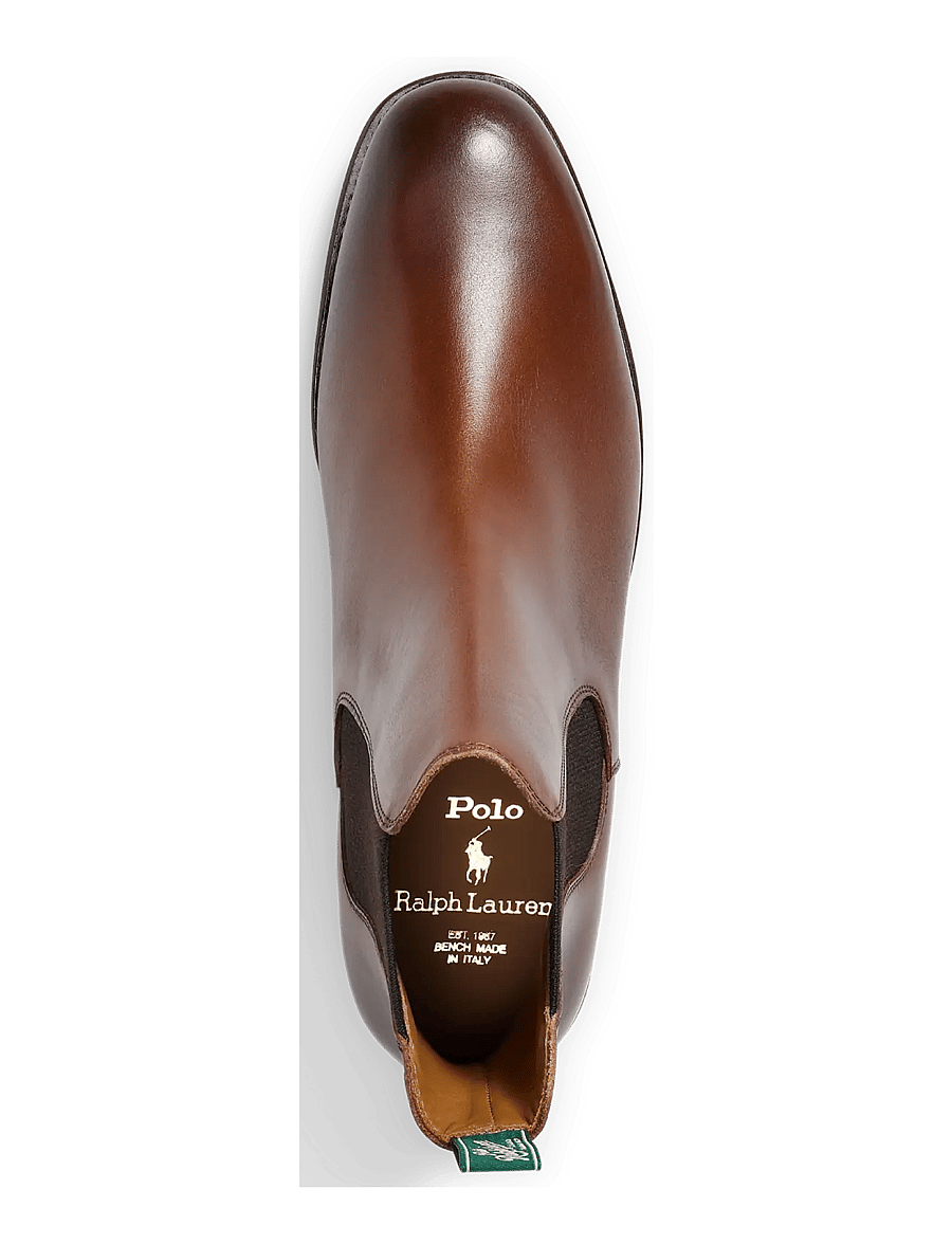 Polo Ralph Lauren - Inserra Calfskin Chelsea Boot - boots - dark brown - 2