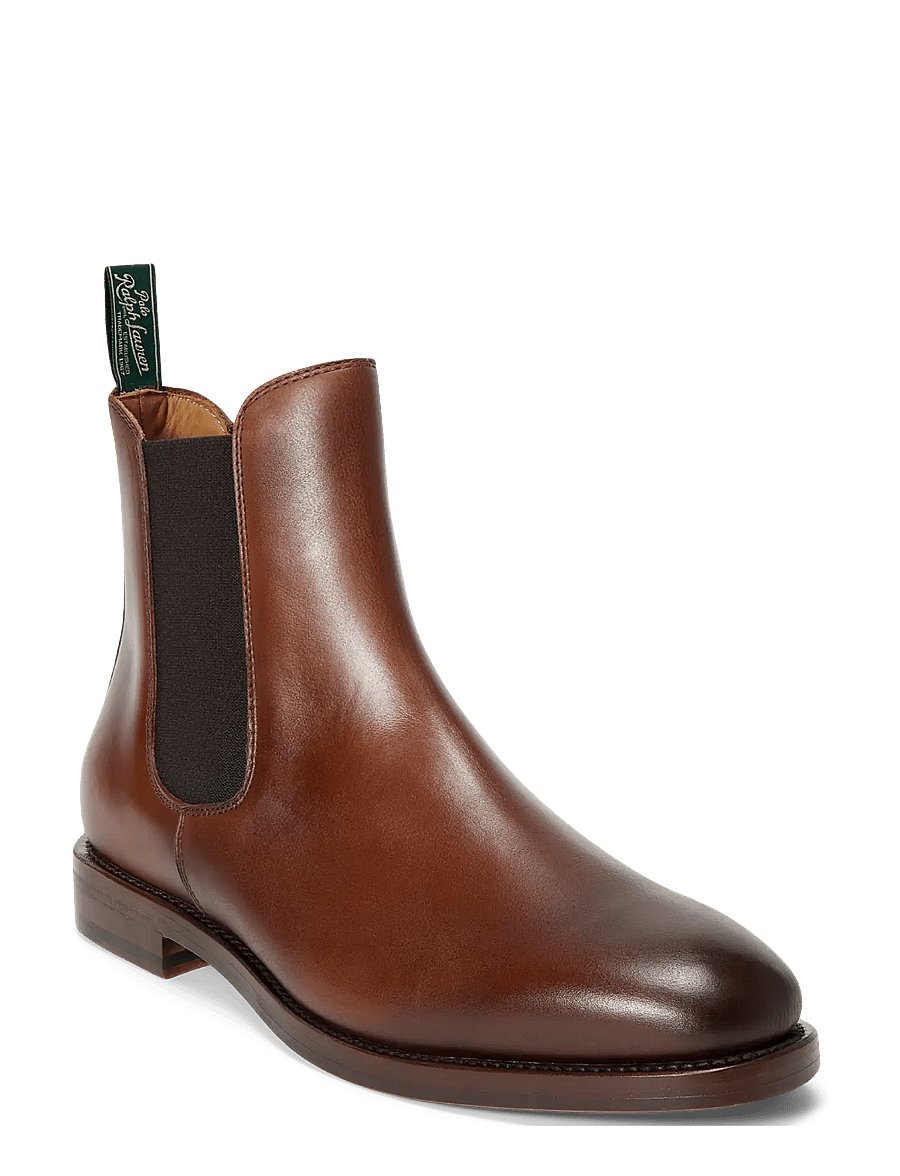 Polo Ralph Lauren - Inserra Calfskin Chelsea Boot - boots - dark brown - 3