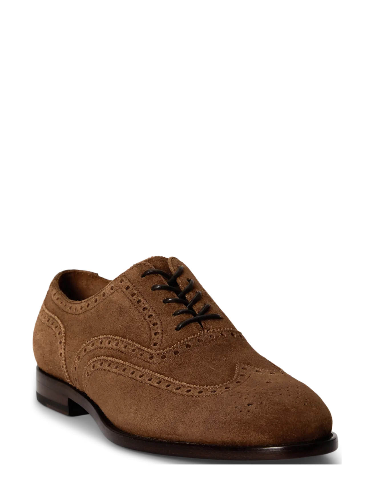 Polo Ralph Lauren - Owen Suede Wingtip Shoe - lackschuhe - vintage new pale - 3